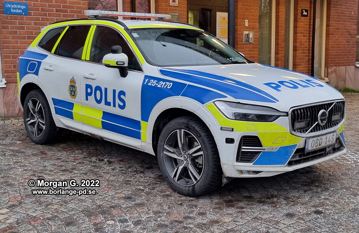 Volvo XC60 polisbil Borlänge