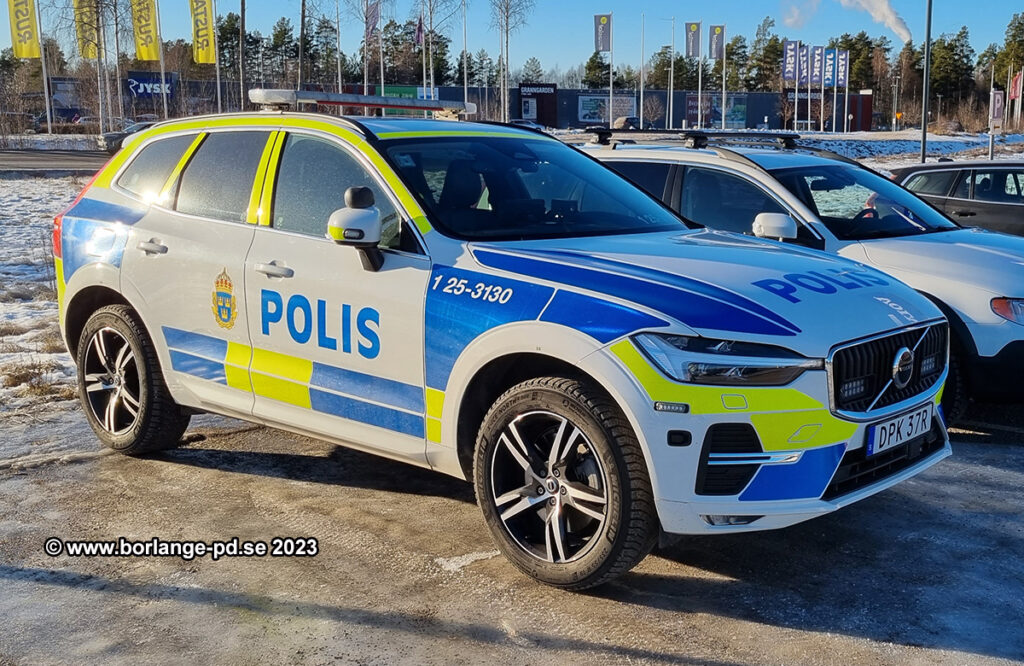 Volvo XC60 polis Falun Dalarna