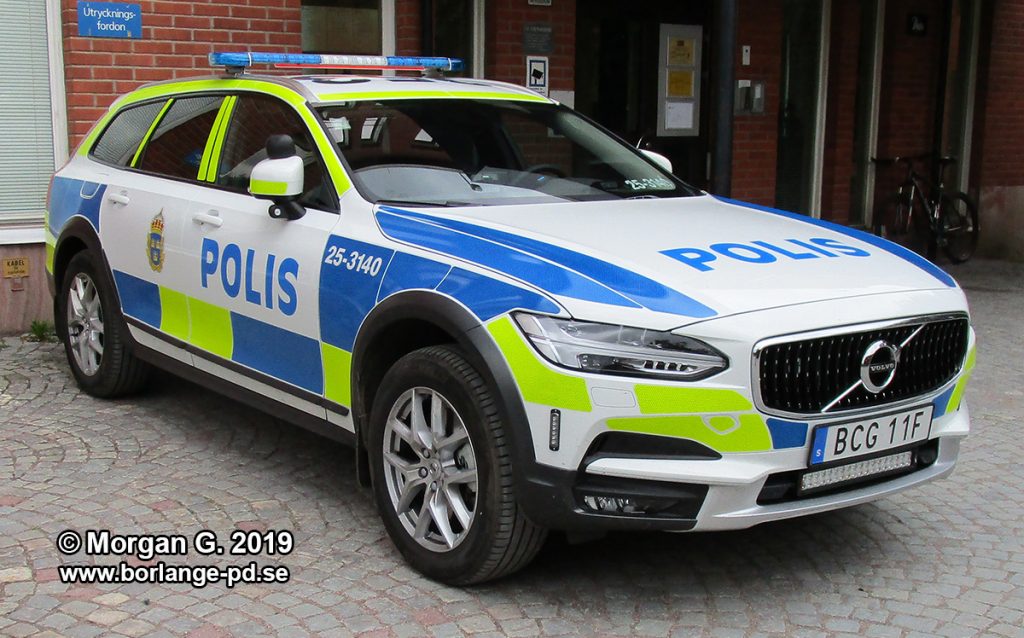 Polisen Falun V90 cc